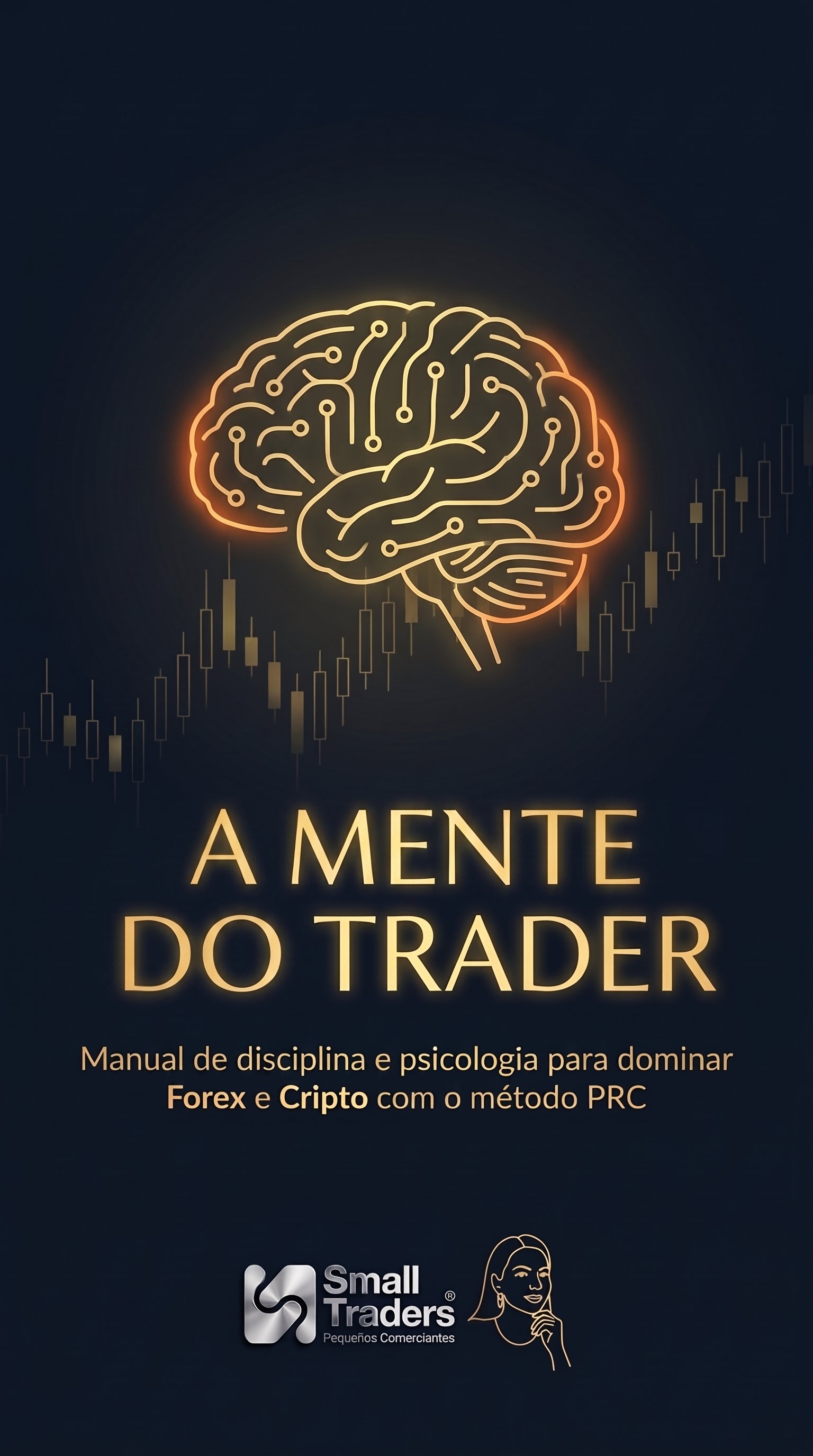 Capa do livro A Mente do Trader