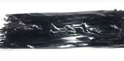 CINTILLO NEGRO 4.8X25CM PACK X100 UND