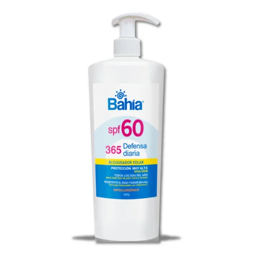 Bloqueador Bahía 365 Defensa Diaria SPF60 1000 g.