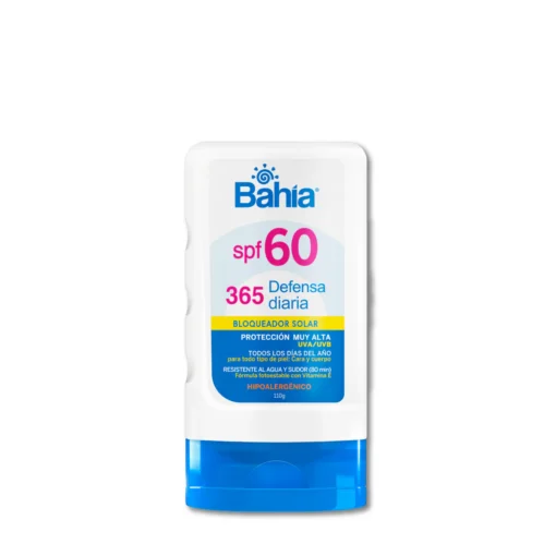 Bloqueador Bahía 365 Defensa Diaria SPF60 110 g.