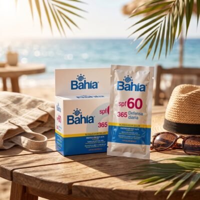 Bloqueador Bahía 365 Defensa Diaria SPF60 Sachet 10 g. x 20.