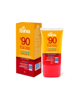 Bloqueador Bahía Faces Color 1 SPF90 60 g.