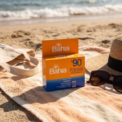 Bloqueador Bahía Faces Color 1 SPF90 Sachet 10 g. x 20.