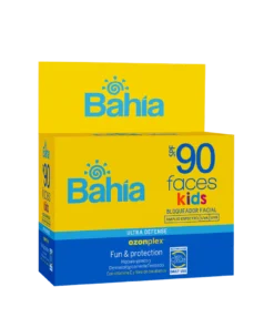 Bloqueador Bahía Faces Kids SPF90 sachet 10 g. x 20.