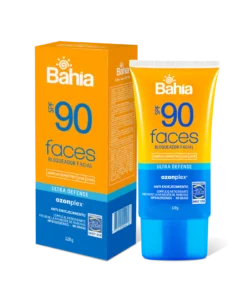 Bloqueador Bahía Faces SPF90 120 g.