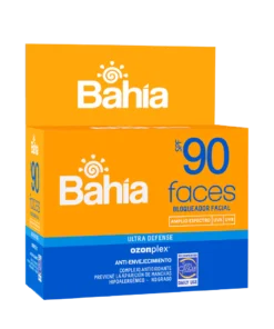 Bloqueador Bahía Faces SPF90 Sachet 10 g. x 20.