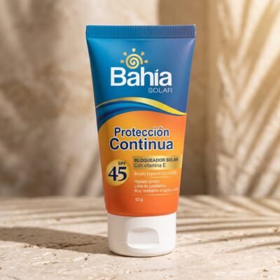 Bloqueador Bahía Protección Continua SPF45 60 g.