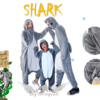 Pijama Kigurumi de animales Tiburon