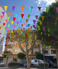 Banderines de plastico