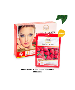 MASCARILLA FACIAL DE FRESA