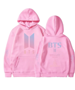 POLERA CON CAPUCHA BTS