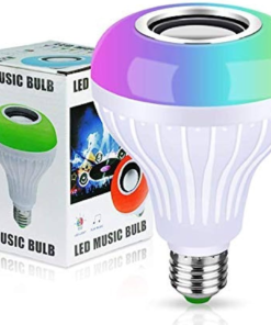 Foco Bocina Luz RGB Bluetooth