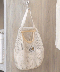 Alternative view of Bolsa de almacenamiento japonesa de lona para colgar calcetines y
