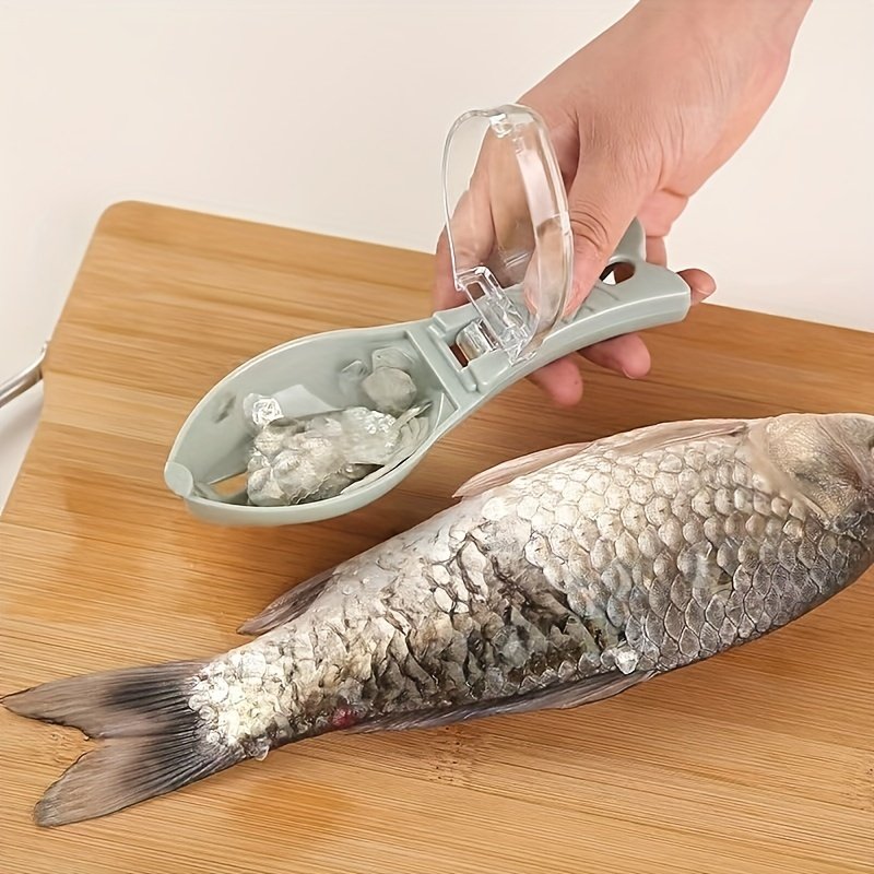 Removedor de Escalas de Cocina con Caja de Almacenamiento – - Imagen 3