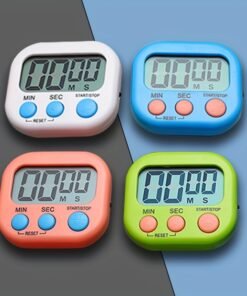 Temporizador electrónico de doble uso para aprender a hornear en la