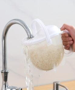 Lavadora de Arroz Automática Rápida, Filtro de Limpieza de Granos,