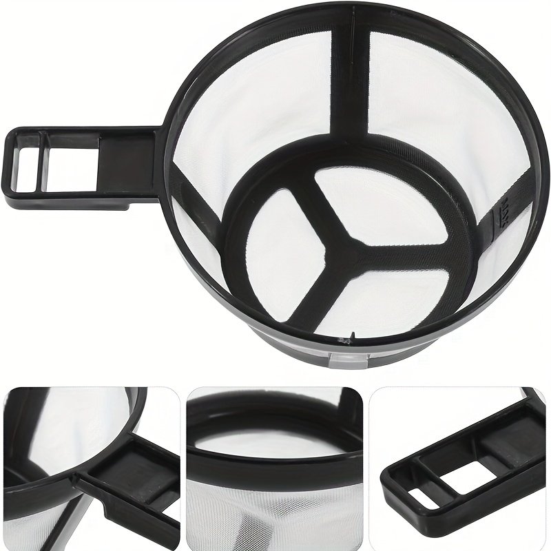 Filter de Café y Té Reutilizable - Malla de Nailon Duradera, Diseño Fácil de Limpiar para Cafeteras Francesa, Servir por Encima, Máquinas de Espresso - Accesorio de Alta Calidad para Preparación