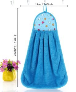 Alternative view of Elegir entre dos opciones: un juego de toallas de mano colgantes con