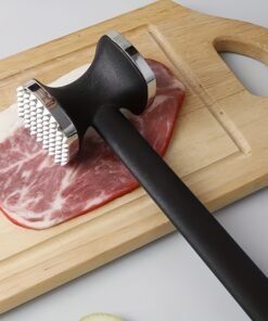 Alternative view of Mazo ablandador de carne de metal para el hogar