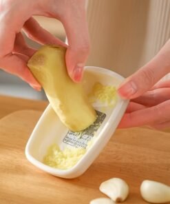 1 plato manual ultrafino para moler ajo, herramienta de cocina para