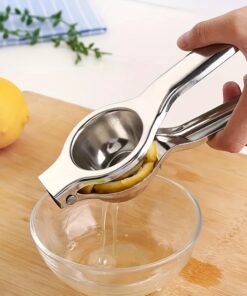 Exprimidor de Limón de Acero Inoxidable – Prensa de Jugo Manual