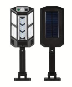 Alternative view of 1 pza. lámpara solar de pared LED, con sensor de movimiento, 3 modos