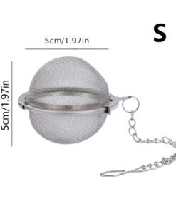 Alternative view of 1 Paquete Bola de Condimentos de Acero Inoxidable 304, Infusión de Té, Preparación de Sopa, Filtro de Especias para Hot Pot, Colador de Té Creativo, Utensilio de Cocina
