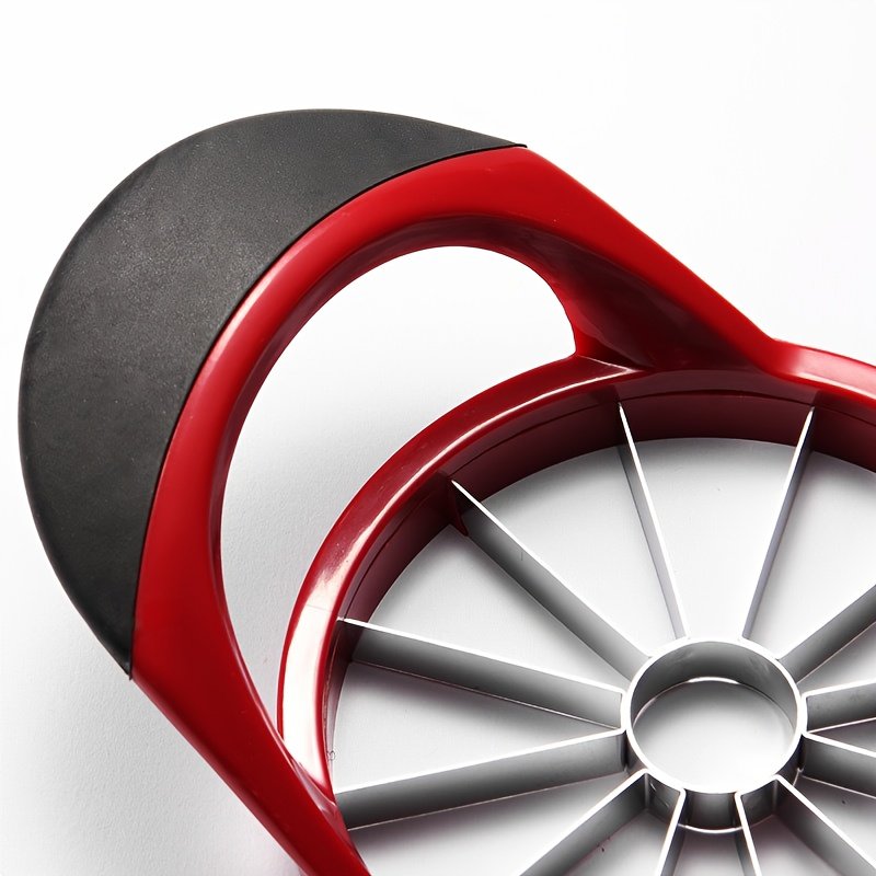 Cortador y Descorazonador de Manzanas, Mejorado con Acero Inoxidable, Tamaño Grande, Equipado con 12 Cuchillas Afiladas, Ideal para Cortar Manzanas, con Mango de Plástico Cómodo, Regalo para Pascua, Día de la Madre, Día del Padre, Antideslizante, Fácil de Sostener - Imagen 6