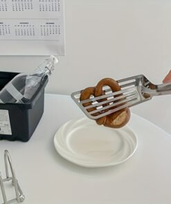 Alternative view of Pinzas versátiles de acero inoxidable para buffets, pescado frito,