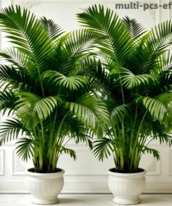Palmera de simulación grande, diseñada para el estilo pastoral de