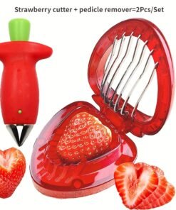 Cortador y Pelador de Fresas, Herramienta Creativa para Procesar