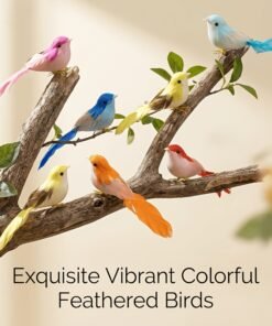 Alternative view of De pájaros en miniatura realistas hechos a mano