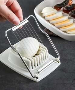 1 Rebanador de huevos – Cortador de alambre de acero