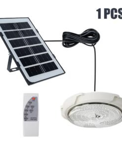 Luz solar de techo de 13 cm, luz LED ultrabrillante para