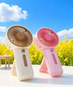 Mini Ventilador Portátil de Mano Disponible en 4 Colores –