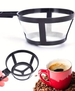 Filter de Café y Té Reutilizable - Malla de Nailon Duradera, Diseño Fácil de Limpiar para Cafeteras Francesa, Servir por Encima, Máquinas de Espresso - Accesorio de Alta Calidad para Preparación