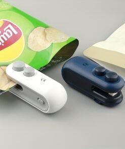 Selladora Manual Portátil con Cierre Magnético y USB (Carga por