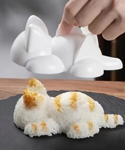 Molde para sushi en forma de gato