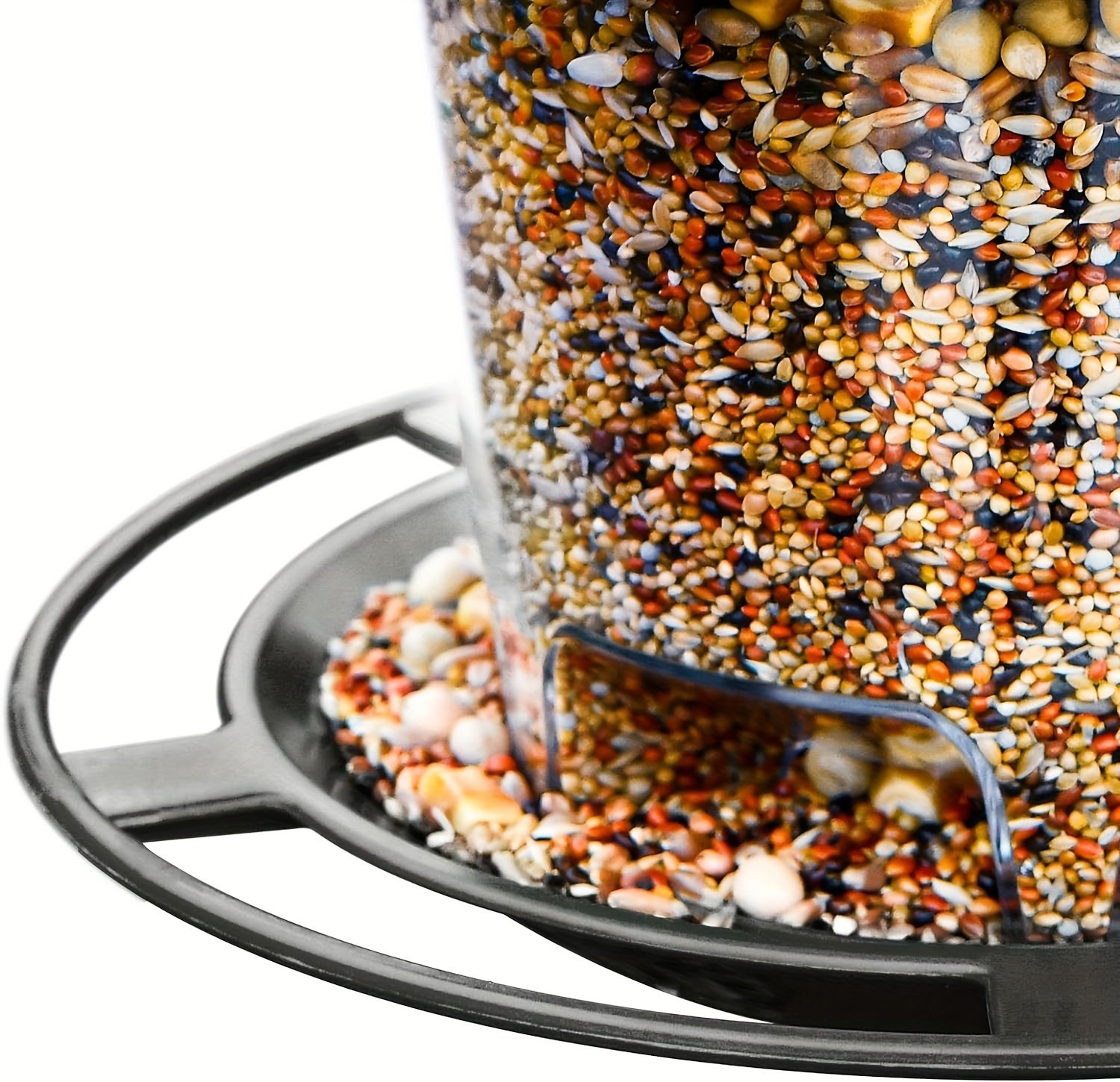 Nombre: Comedero colgante minimalista para pájaros de jardín al aire libre, popular comedero automático para colibríes para aves silvestres