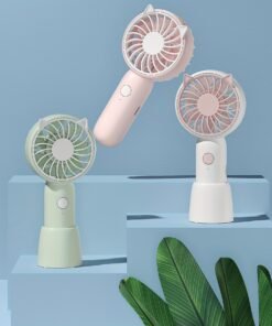 Ventilador Mini Portátil Recargable por USB – Alta Velocidad