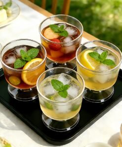 Alternative view of 13 vasos transparentes con vaso