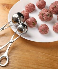 Molde para albóndigas de acero inoxidable, Tijeras para albóndigas,