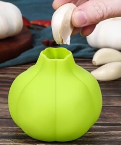 1pc Pelador de Ajo de Silicona Portátil, Herramienta para Pelar Alimentos en la Cocina, Pelador de Ajo Rápido y Sin Manos, Herramienta de Cocina Conveniente y Fácil de Limpiar