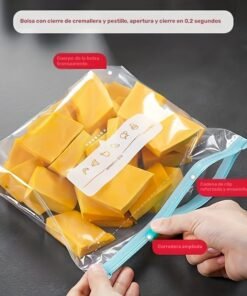 Alternative view of S/20pcs/30pcs Bolsas Reutilizables para Alimentos con Cierre
