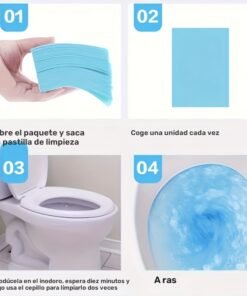 Alternative view of ¡Tabletas de limpieza para inodoros, paquete de 30! Limpia inodoros y pisos, elimina olores y manchas, elimina el olor a orina, ¡un imprescindible para la limpieza del hogar!