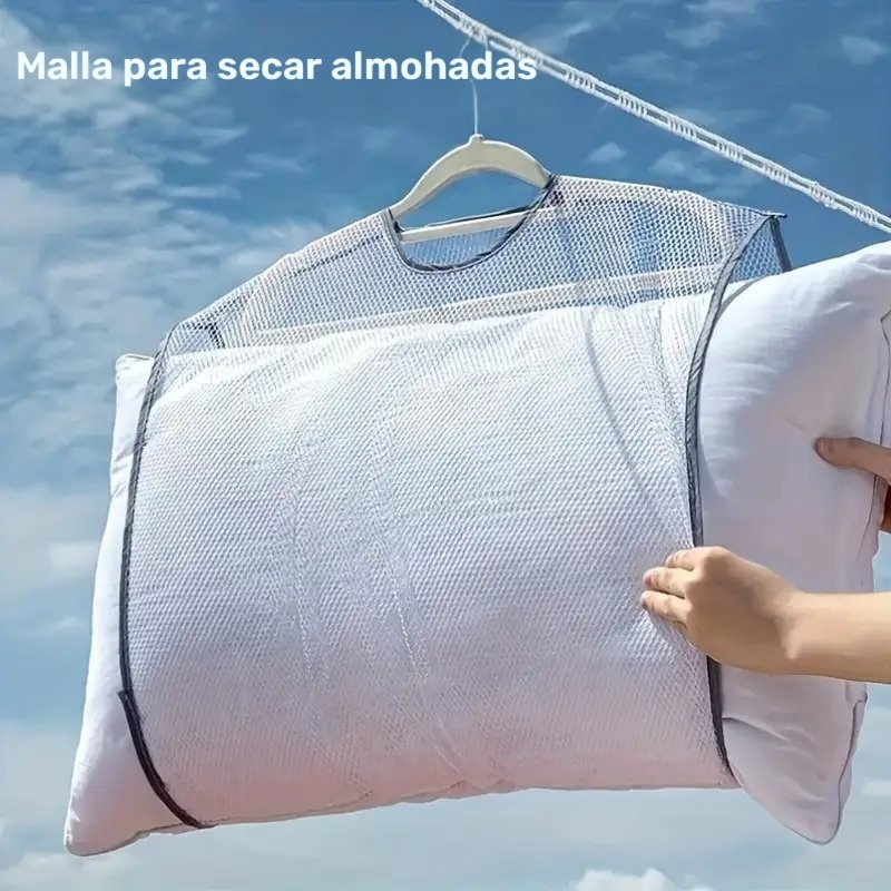 Bolsas de red multifuncionales para secado y almacenamiento de ropa, - Imagen 5