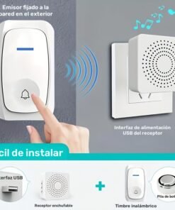 Alternative view of 1 X Timbre Inteligente DingDong