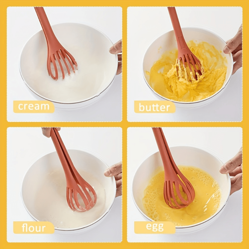 Batidor de Huevos 2-en-1 & Licuadora Manual – Herramienta - Imagen 3