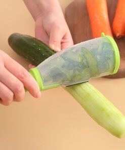 1 unidad, Mejora tu cocina con este pelador multifuncional de almacenamiento - Ideal para pelar verduras y frutas para hoteles/comerciales, restaurantes/supermercados/food trucks