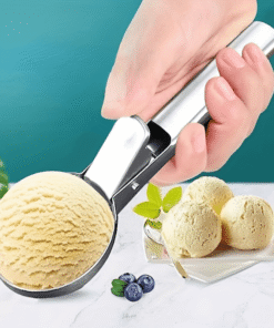 Alternative view of Pala para Helado de Acero Inoxidable de Alta Resistencia con Gatillo